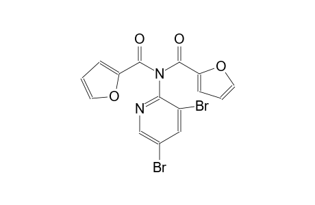 2-furancarboxamide, N-(3,5-dibromo-2-pyridinyl)-N-(2-furanylcarbonyl)-