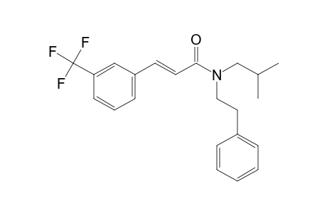 trans-Cinnamamide, 3-trifluoromethyl-N-(2-phenylethyl)-N-isobutyl-