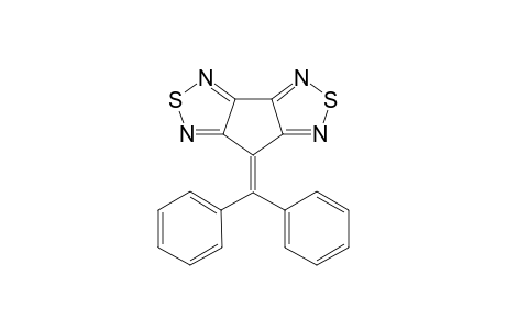 7-Diphenylmethylene-7H-cyclopenta[1,2-c:3,4-c']bis([1,2,5]-thiazole)