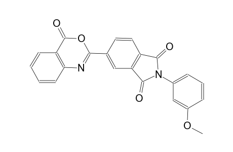 2-(3-Methoxyphenyl)-5-(4-oxidanylidene-3,1-benzoxazin-2-yl)isoindole-1,3-dione