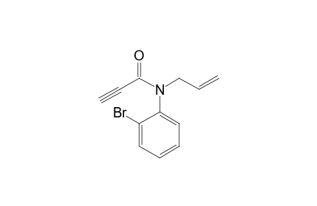 N-(2-bromophenyl)-N-prop-2-enyl-2-propynamide