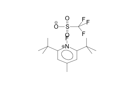 2,6-DI-TERT-BUTYL-4-METHYL-N-FLUOROPYRIDINIUM TRIFLATE