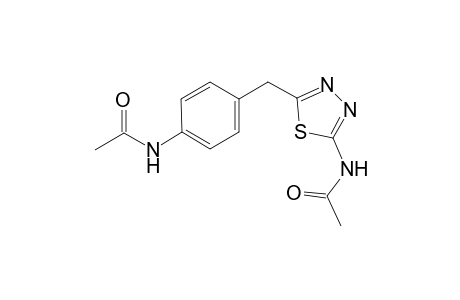 Acetamide, N-[5-[[4-(acetylamino)phenyl]methyl]-1,3,4-thiadiazol-2-yl]-