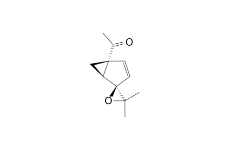 5-Acetyl-3',3'-dimethylbicyclo-[3.1.0]-hex-3-ene-2-spiro-2'-oxirane