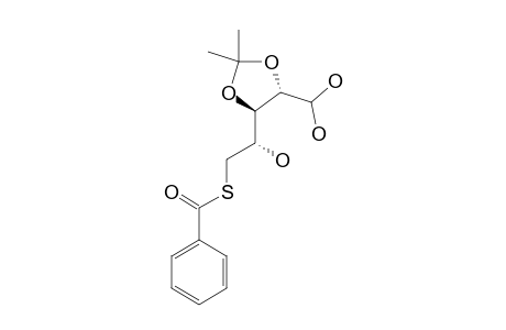 5-S-BENZOYL-2,3-O-ISOPROPYLIDENE-5-THIO-L-ARABINOSE-HYDRATE