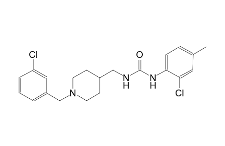 urea, N-(2-chloro-4-methylphenyl)-N'-[[1-[(3-chlorophenyl)methyl]-4-piperidinyl]methyl]-
