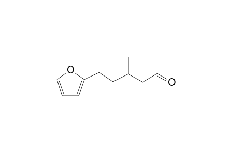5-Furan-2-yl-3-methylpentanal