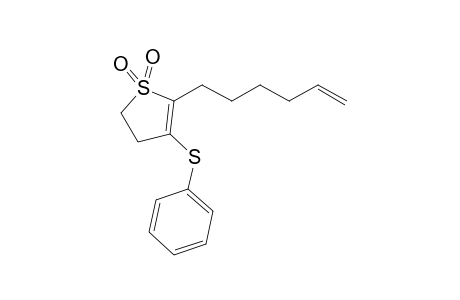 2-(5-Hexenyl)-3-phenylthio-2-sulfolene