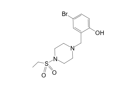 4-Bromo-2-(4-ethanesulfonyl-piperazin-1-ylmethyl)-phenol