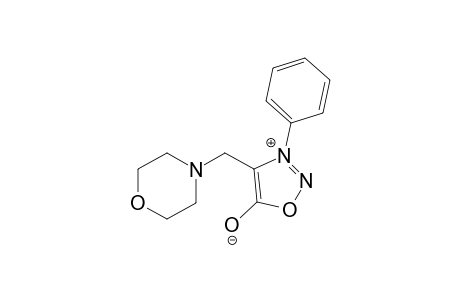 4-(morpholinomethyl)-3-phenylsydnone