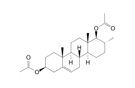 D-Homoandrost-5-ene-3,17a-diol, 17-methyl-, diacetate, (3.beta.,17.alpha.,17a.beta.)-
