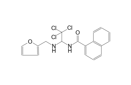 N-{2,2,2-trichloro-1-[(2-furylmethyl)amino]ethyl}-1-naphthamide