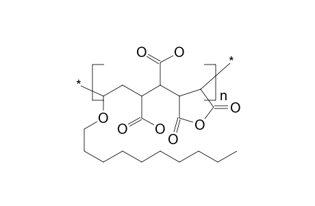 Poly(vinyl decyl ether-co-maleic acid-co-maleic anhydride)