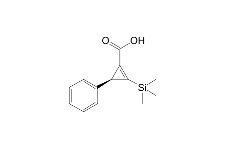 (S)-3-Phenyl-2-trimethylsilanyl-cycloprop-1-enecarboxylic acid
