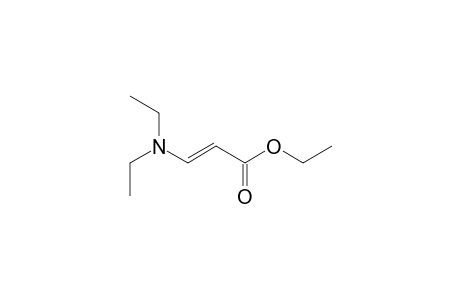 (E)-3-(diethylamino)-2-propenoic acid ethyl ester