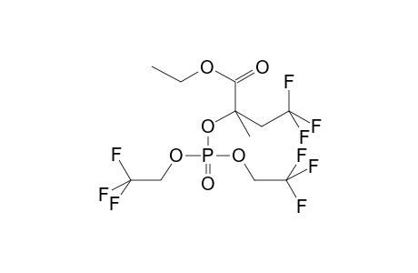 ETHYL-2-[BIS(2,2,2-TRIFLUOROETHOXY)PHOSPHORYLOXY]-2-METHYL-4,4,4-TRIFLUOROBUTANOATE