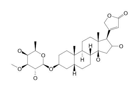 STROSPESID=GITOXIGENIN-3-O-BETA-D-DIGITALOSID,(3-BETA-R,5-BETA-H)