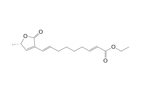 Ethyl (2E,8E)-9-[(5S)-5-Methyl-2,5-dihydro-2-oxo-3-furanyl]nona-2,8-dienoate