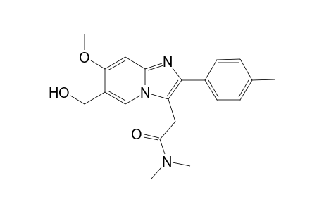 Zolpidem - metabolite VII (derivatized with diazomethane)