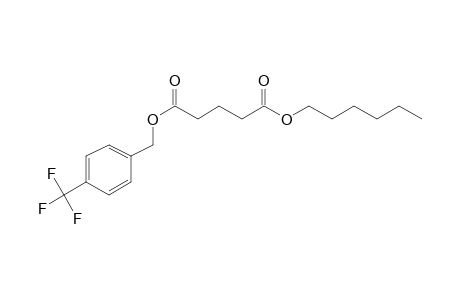 Glutaric acid, hexyl 4-(trifluoromethyl)benzyl ester