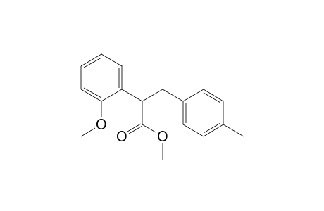 Methyl 2-(2-methoxyphenyl)-3-p-tolylpropanoate