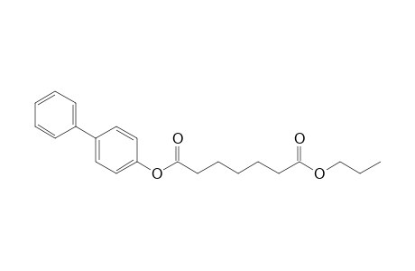 Pimelic acid, 4-biphenyl propyl ester