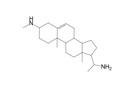 Pregn-5-ene-3,20-diamine, N3-methyl-, (3.beta.,20S)-