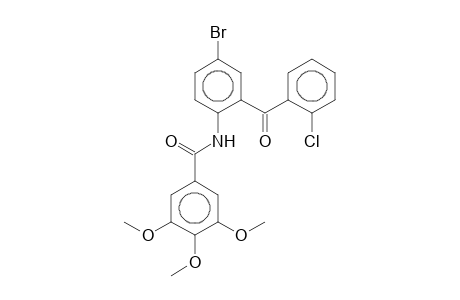 N-[4-Bromo-2-(2-chlorobenzoyl)phenyl]-3,4,5-trimethoxibenzamide