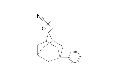 ANTI-4'-CYANO-4'-METHYL-5-PHENYLSPIRO-[ADAMANTANE-2,2'-OXETANE]