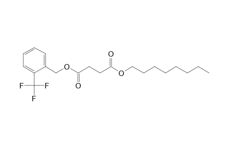 Succinic acid, octyl 2-(trifluoromethyl)benzyl ester