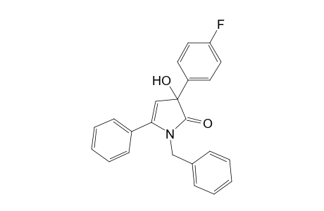 1-benzyl-3-(4-fluorophenyl)-3-hydroxy-5-phenyl-1H-pyrrol-2(3H)-one