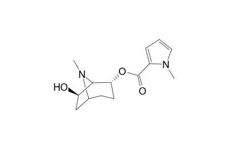[6.beta.-hydroxy-4.alpha.-[(1-methyl-1H-pyrrol-2-yl)carbonyloxy)tropane]