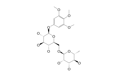 1-(ALPHA-L-RHAMNOSYL-(1->6)-BETA-D-GLUCOPYRANOSYLOXY)-3,4,5-TRIMETHOXYBENZENE;3,4,5-METHOXYPHENOL-RUTINOSIDE