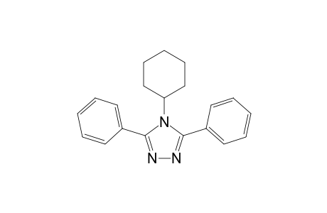 3,5-Diphenyl-4-cyclohexyl-4H-[1,2,4]-triazole