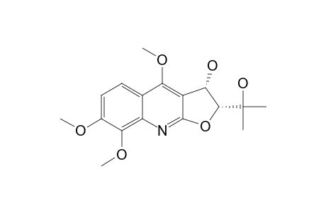 CIS-(+)-7,8-DIMETHOXYMYRTOPSINE