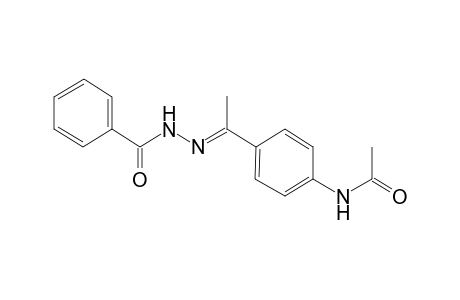 N-[4-[1-(Benzoyl-hydrazono)-ethyl]-phenyl]acetamide