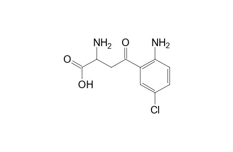 2-Amino-4-(2-amino-5-chlorophenyl)-4-oxobutyric acid