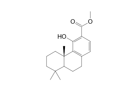 5-Methyl 5-Hydroxy-1,2,3,4,4a,9,10,10a-octahydroxy-1,1,4a.beta.-trimethyl-6-phenanthroate