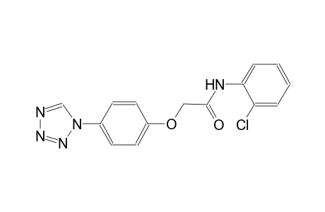 N-(2-chlorophenyl)-2-[4-(1H-tetraazol-1-yl)phenoxy]acetamide