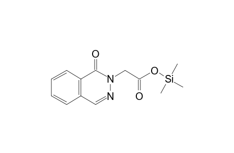 (1-oxo-2(1H)-Phthalazinyl)acetic acid, tms derivative