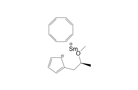 (Cyclooctatetraenyl)(eta5:eta1-(S)-(2-methoxypropyl)cyclopentadienyl)samarium(III)