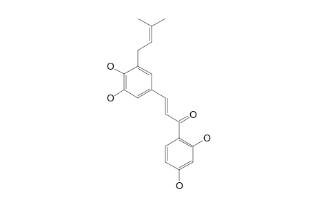 5-PRENYLBUTEIN;2',3,4,4'-TETRAHYDROXY-5-PRENYLCHALCONE