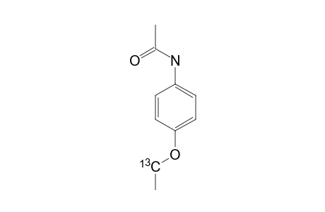 Phenacetin-ethoxy-1-13C