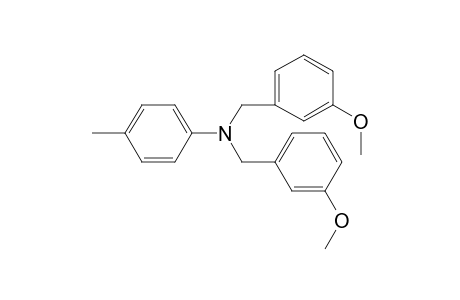 N,N-Bis(3-methoxybenzyl)-4-methylaniline