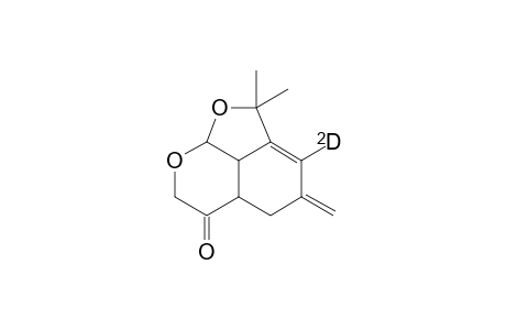 3,3-Dimethyl-5-deuterio-6-methylene-2,11-dioxatricyclo[6.3.1.0(4,12)]dodec-4-en-9-one