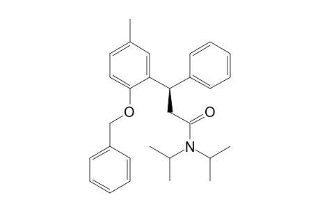 N,N-Diisopropyl-3(R)-(2-benzyloxy-5-methylphenyl)-3-phenylpropane Amide