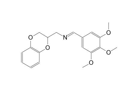 2,3-dihydro-1,4-benzodioxin-2-yl-N-[(E)-(3,4,5-trimethoxyphenyl)methylidene]methanamine