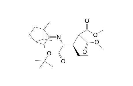 tert-Butyl 1,1-dimethyl (2R,3R)-3-[(1R,4R)-bornylideneamino]-2-ethyl-1,1,3-propanetricarboxylate