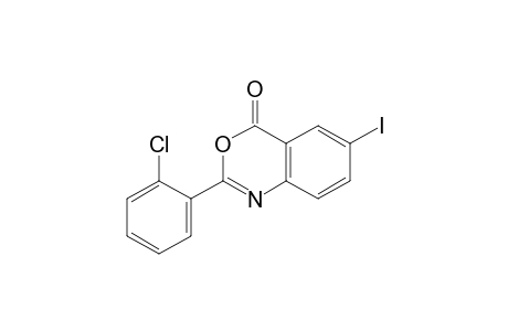 2-(o-chlorophenyl)-6-iodo-4H-3,1-benzoxazin-4-one
