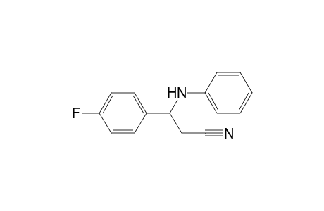 3-Anilino-3-(4-fluorophenyl)-propionic acid nitrile